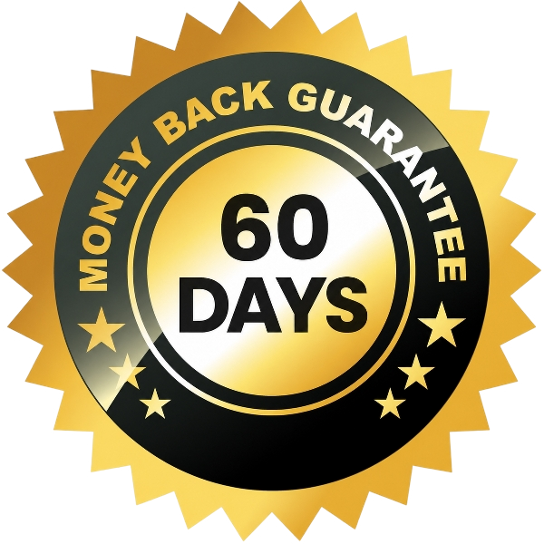 60 Day Money Back Guarantee